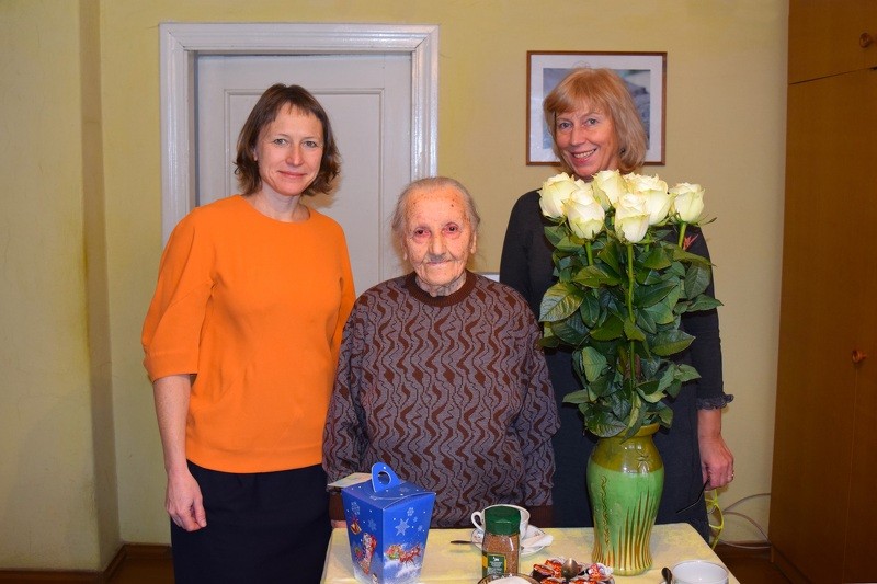 Sveikta cēsniece - simtgadniece