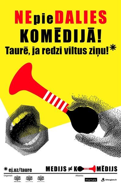 Medijs ≠ Komēdijs - NEpieDALIES KOMĒDIJĀ!