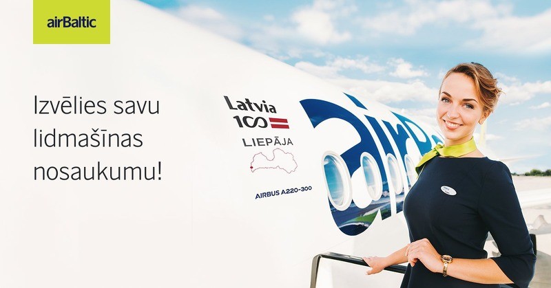 Balso, lai lidmašīna iegūtu Cēsu vārdu