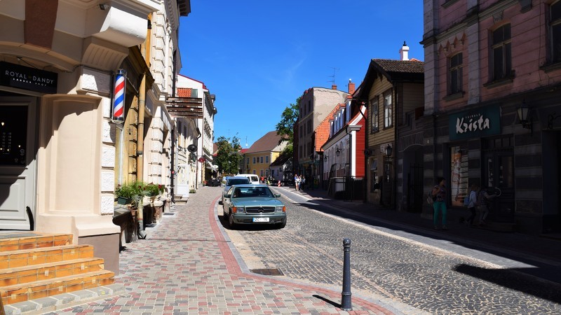 No 13.septembra atjaunota satiksme Rīgas ielā