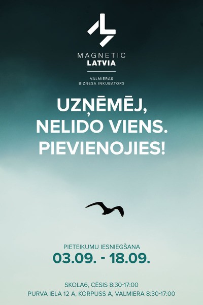 Pievienojies LIAA Valmieras biznesa inkubatoram