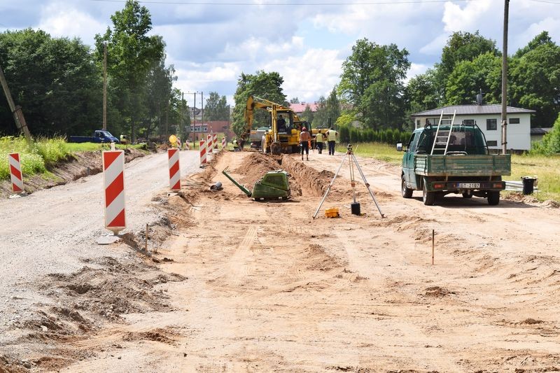 Turpinās Cīrulīšu un Kovārņu ielas pārbūve