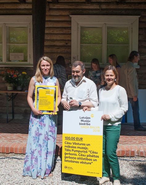 Cēsu muzejam balva - “Gada publikācija 2018”