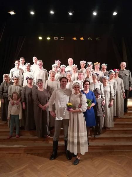 Cēsu teātris atdzimst un atgriežas uz lielās skatuves