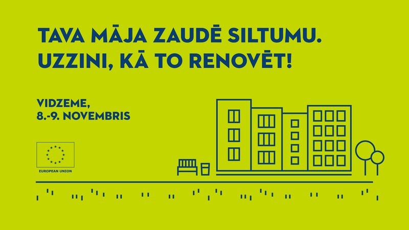 Vidzemē notiks semināri par daudzdzīvokļu ēku renovāciju