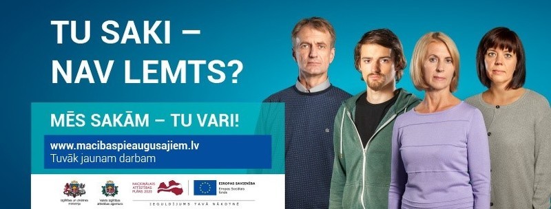 Piesakies VIAA pieaugušo izglītības projekta kursiem Cēsīs