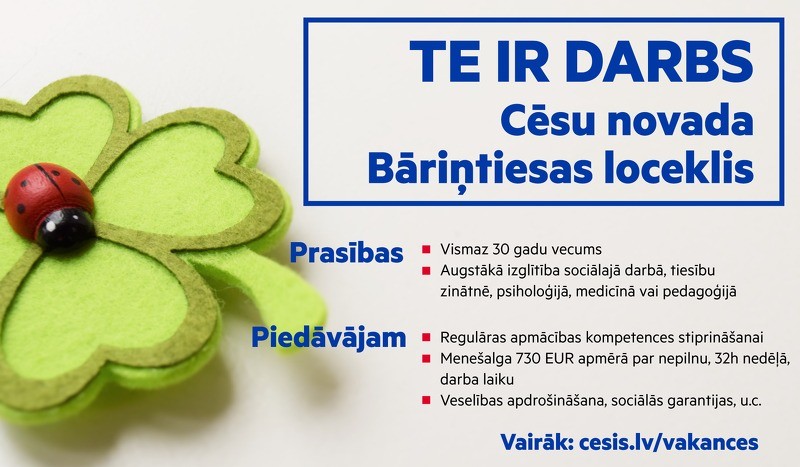 Aicina pieteikties pretendentus ievēlēšanai Bāriņtiesas locekļa amatā