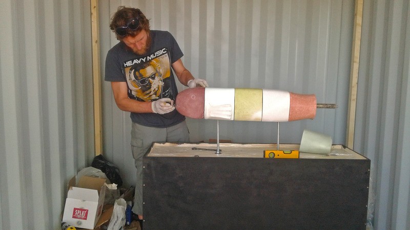 Matiasa Jansona skulptūra iegūst atsaucību Hanzas dienās Nīderlandē