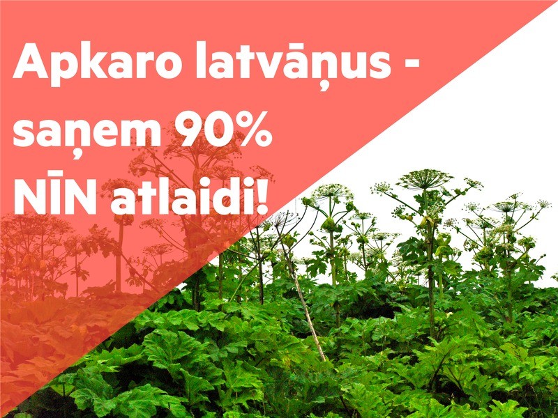 Latvāņu apkarotājiem līdz 31.maijam iespējams pieteikties 90% NĪN atvieglojumam