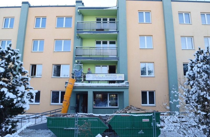 Pārbūvē Putniņkrogu; top Dienesta viesnīca 178 skolēniem