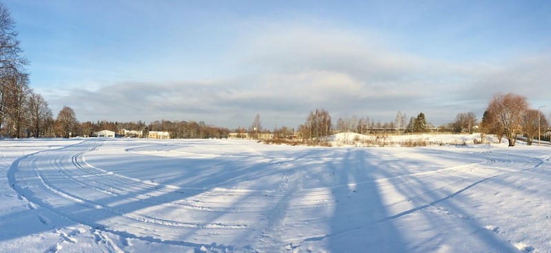 Cēsīs jauna slēpošanas trase; ziemas prieku iespējas pilsētā