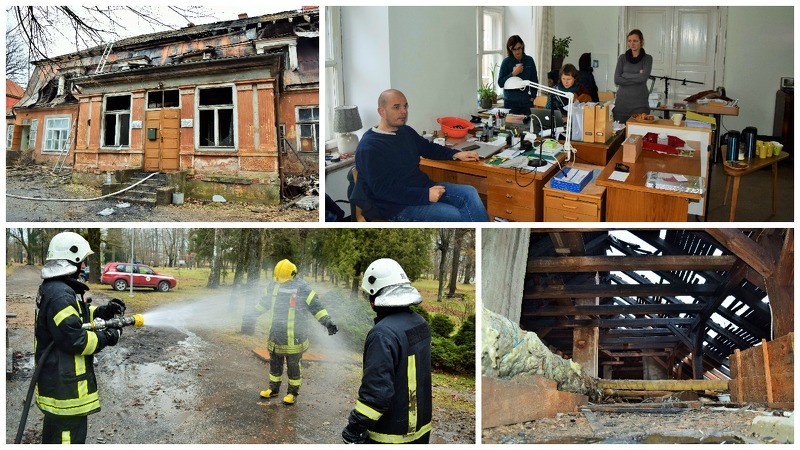 Ugunsgrēkā daļēji nopostīta Ruckas muiža; sākti darbi ēkas atjaunošanai