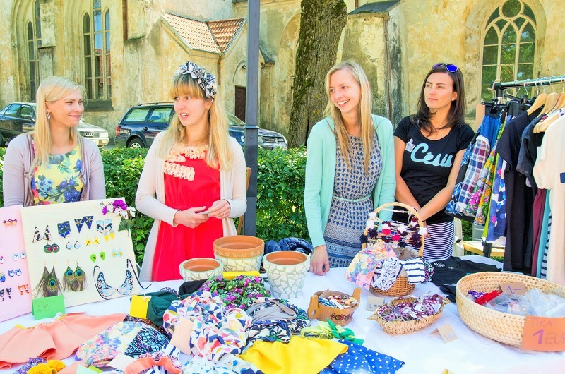 "Cēsis 810" svētkos rekordliels tirdziņa dalībnieku skaits – 350