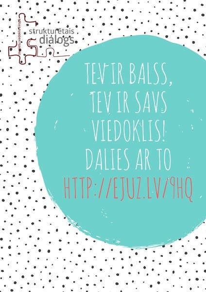 Strukturētā Dialoga V cikla konsultācijas - Tavas idejas iekļaujošai un vienotai Eiropai