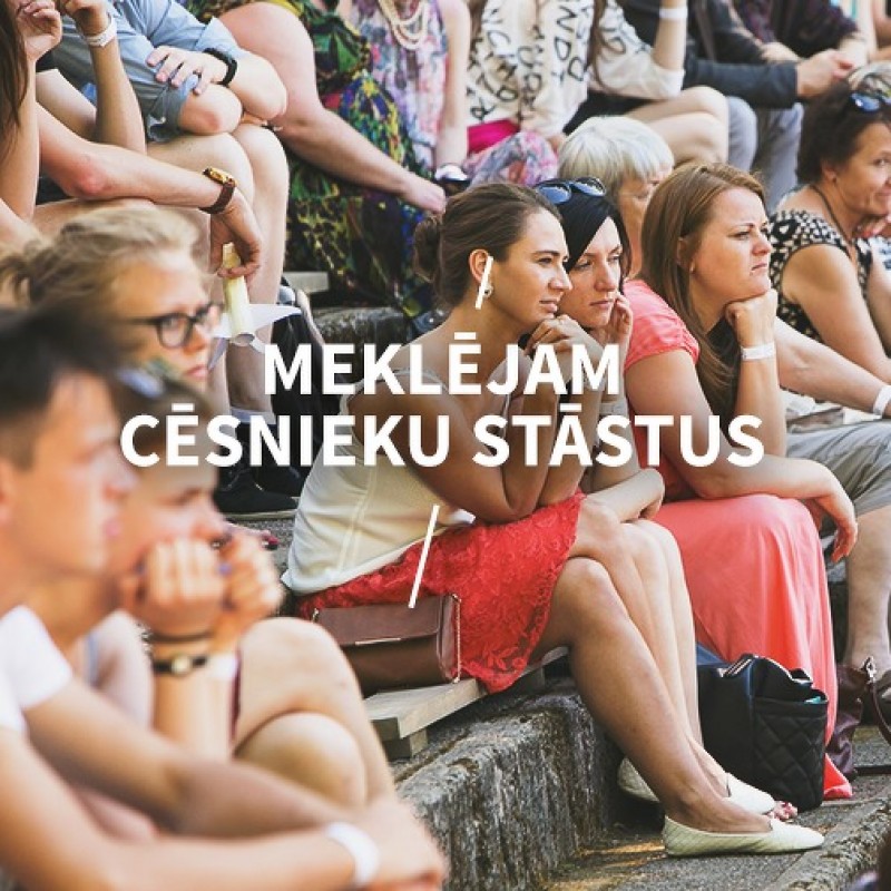 Topošai teātra izrādei tiek meklēti Cēsu stāsti