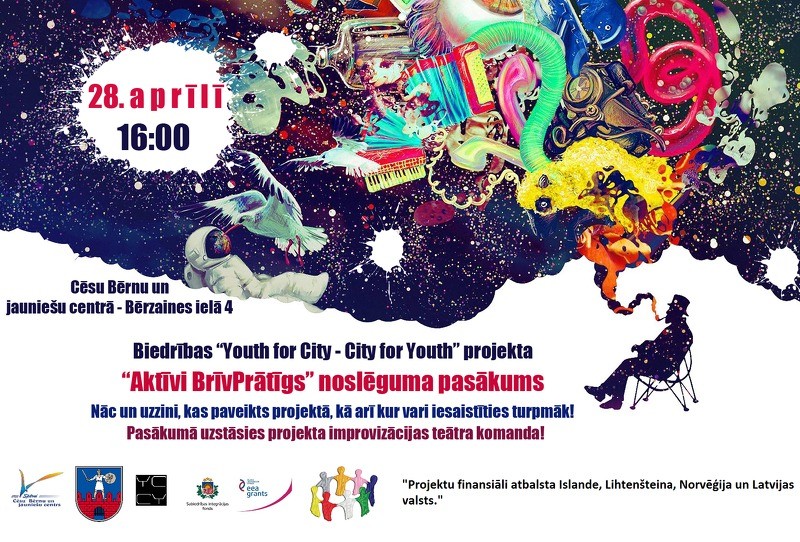 Jaunieši noslēgs projektu "Aktīvi BrīvPrātīgs"