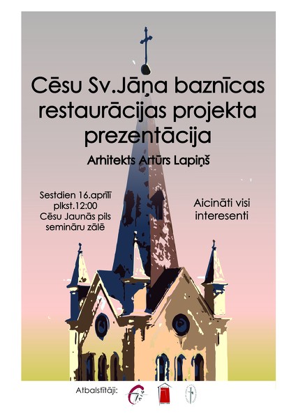 Prezentācija "Cēsu Sirds - Cēsu Sv. Jāņa baznīca"