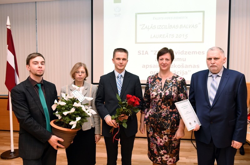 SIA ZAAO saņem “Zaļās izcilības balvas” augstāko vērtējumu