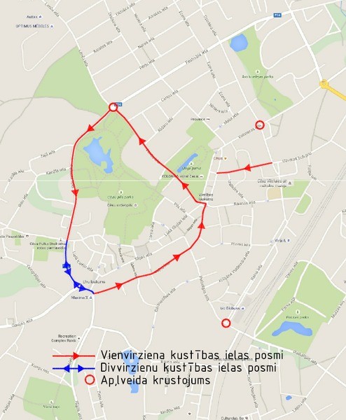 Notiek Cēsu transporta plūsmas izpēte; rudenī – sabiedriskā apspriešana