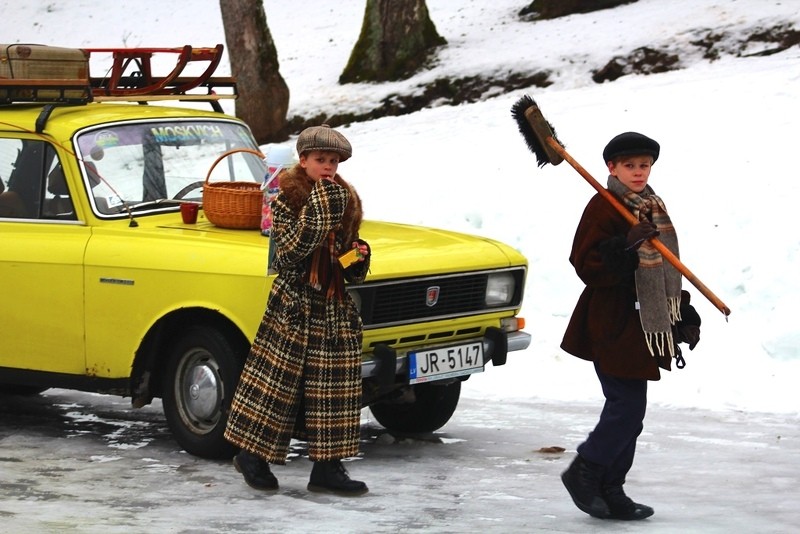 Atskats uz Retro Sniega festivālu Cēsīs