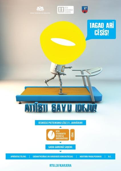 RTU aicina pieteikt idejas Cēsu Studentu biznesa inkubatoram