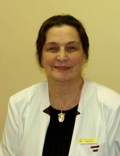 Pediatrei Mārai Bricei pagodinājuma raksts par darba mūža ieguldījumu