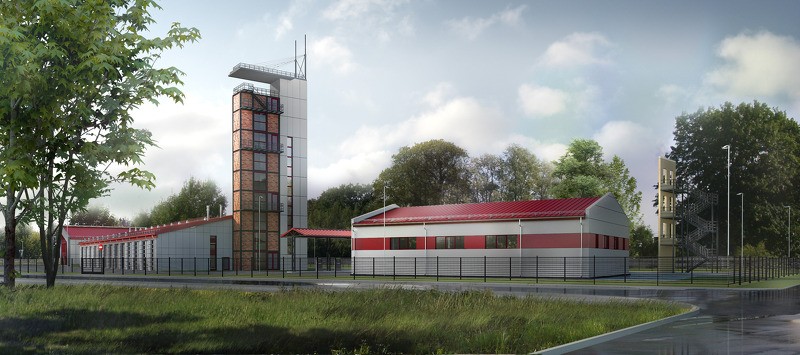 Cēsīs tiks atklāta pirmā ugunsdzēsēju depo jaunbūve Latvijā