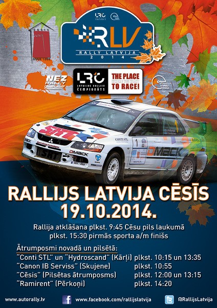 Rallijs Latvija Cēsīs