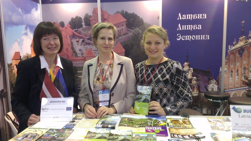 Gaujas Nacionālo parku un Cēsis popularizē Krievijā