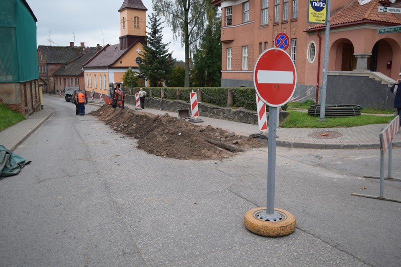 Transporta kustības ierobežojumi Palasta ielā