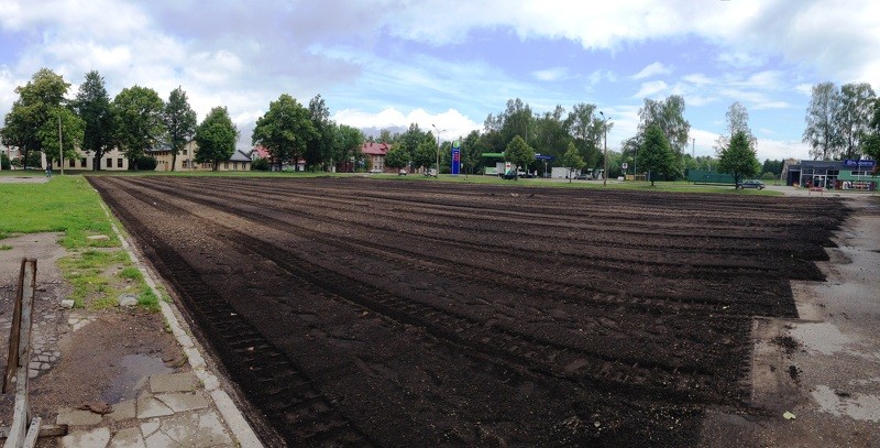 Sākti vecā Tirgus laukuma atjaunošanas darbi