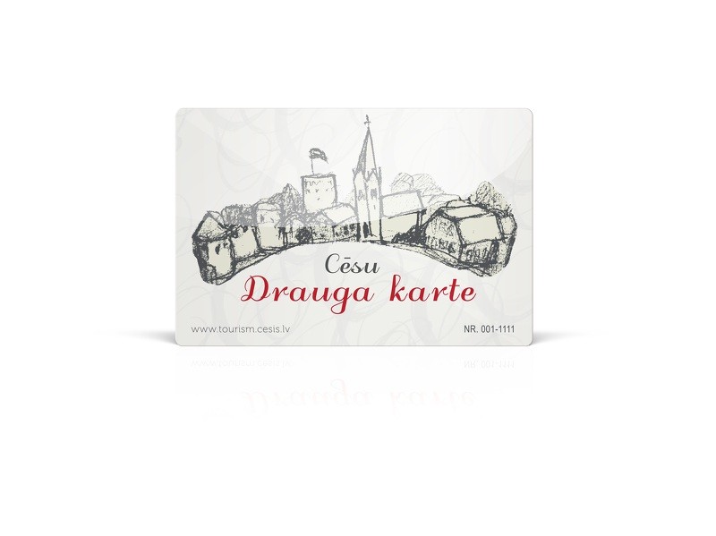 Cēsu drauga kartes sadarbība ar Vidzemes koncertzāli "Cēsis" un Cēsu Mākslas festivālu