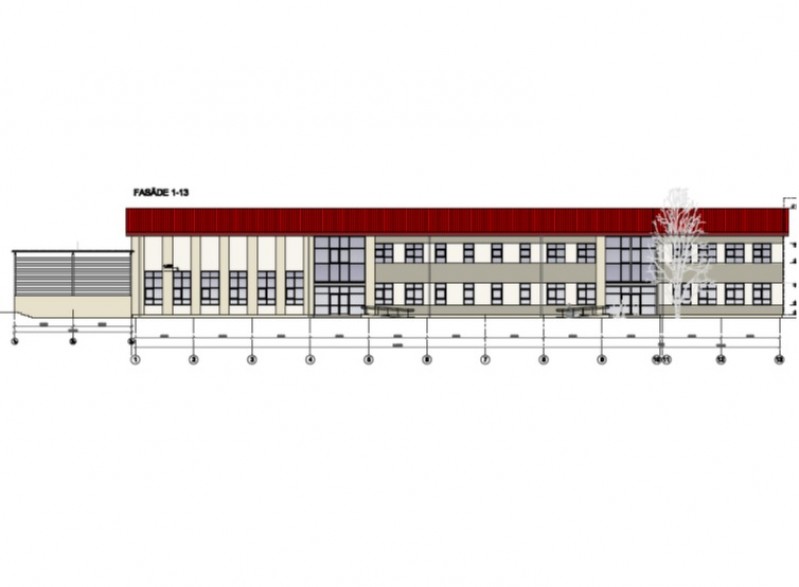 Sākusies Profesionālās vidusskolas jaunā korpusa būvniecība