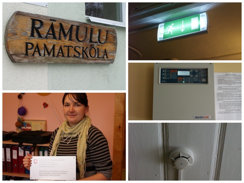 Cēsu novada internātos modernizēta ugunsdrošības sistēma