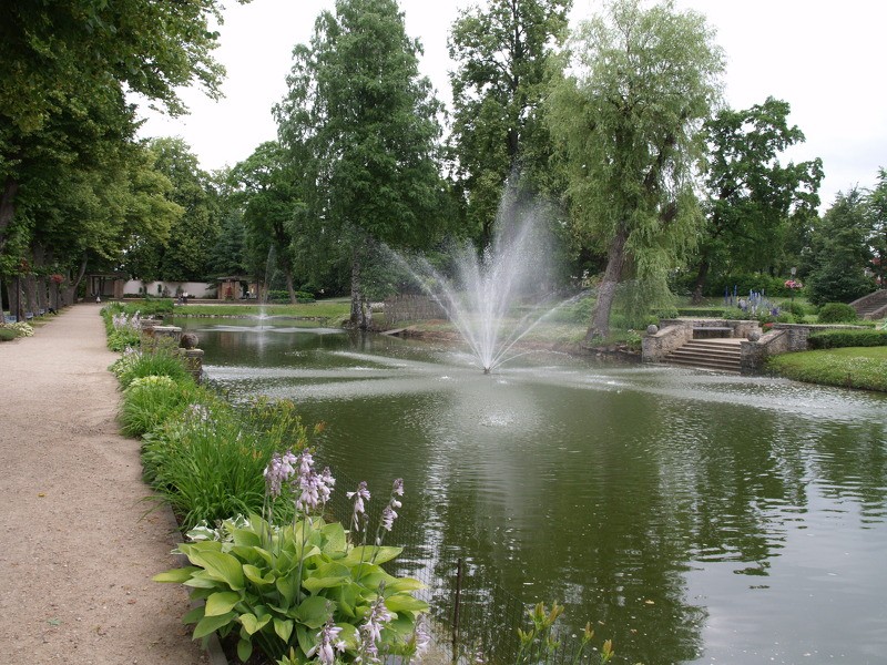 Remontēs Maija parka strūklaku