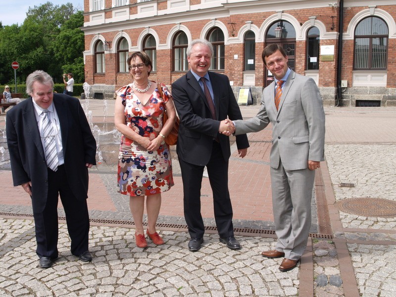 Cēsīs viesojas Beļģijas vēstnieks