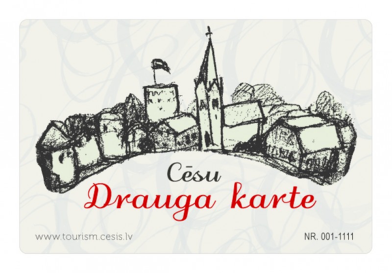 Cēsu Drauga kartei jauns dizains