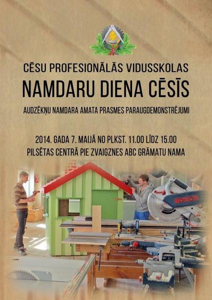 Pirmo reizi Cēsīs - Namdaru diena