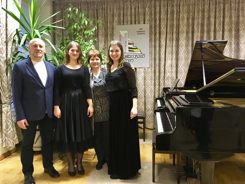 AKCMV audzēknēm izcili panākumi Starptautiskā konkursā Kauņā