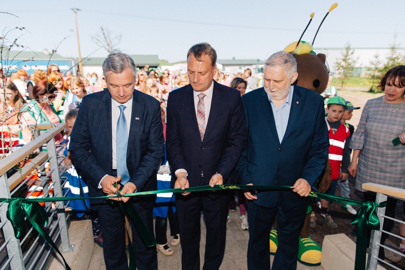 Atklāta Dabas un tehnoloģiju parka “URDA” mācību ēka