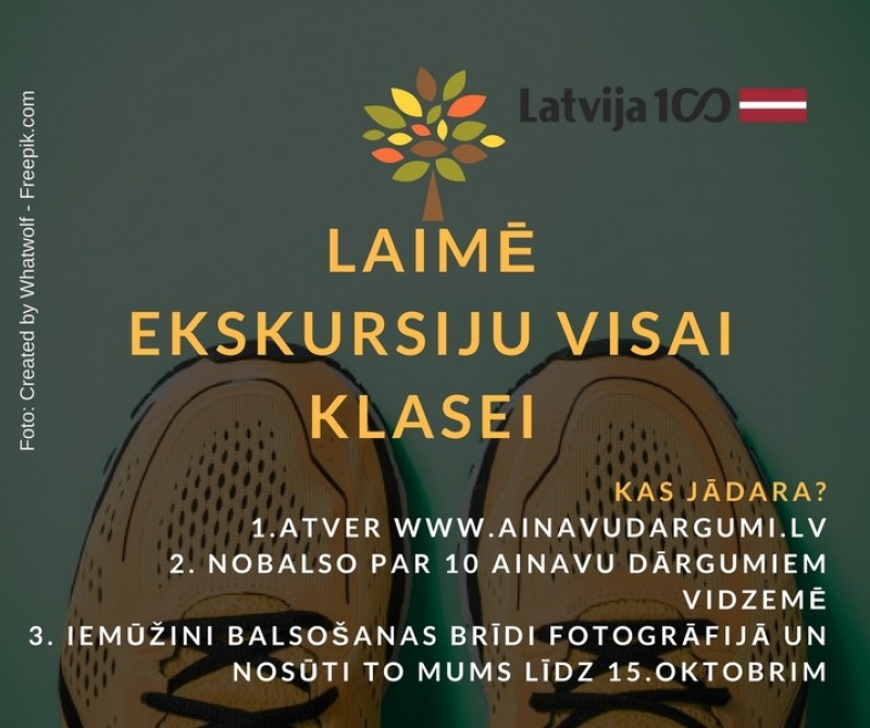 Skolēnus aicina piedalīties konkursā “Vidzemes ainavu dārgumus meklējot”