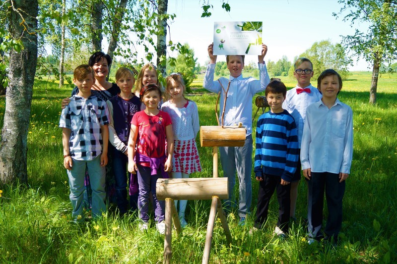 Līvu pamatskolas skolēni – “100 darbi Latvijai” konkursa laureāti
