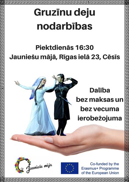 Iespēja apgūt gruzīnu valodu un dejas