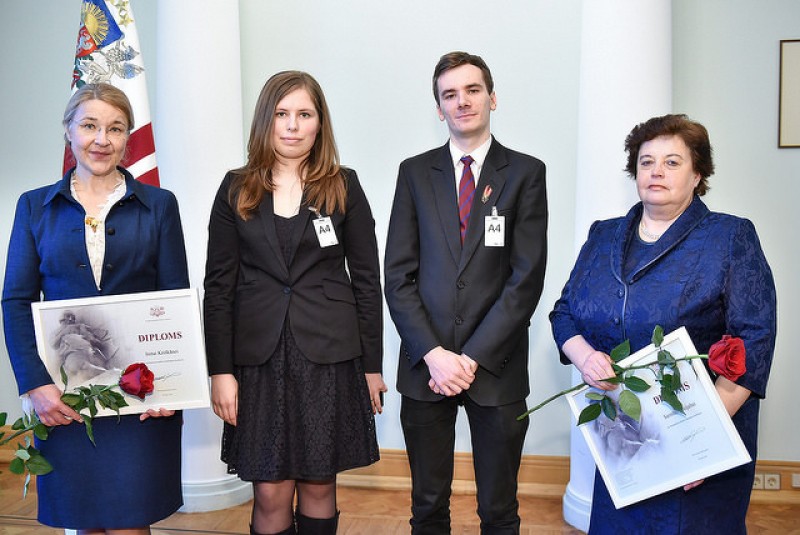 Ministru prezidenta Atzinību pasniegšana pasaules olimpiāžu uzvarētājiem