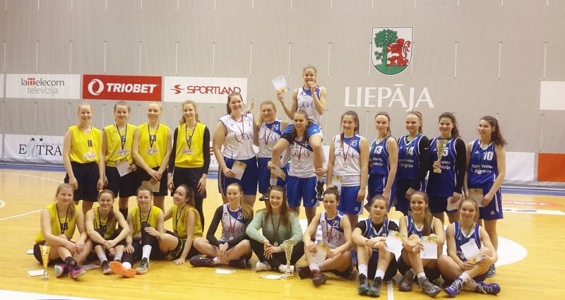 CVĢ komandai 1.vieta Latvijas skolēnu 69.spartakiādes finālsacensībās basketbolā