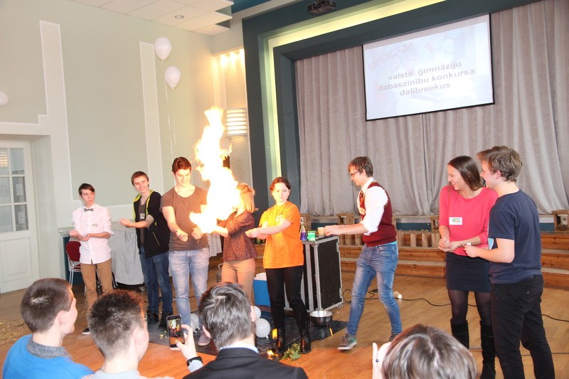 Valsts ģimnāziju Dabaszinību diena Cēsu Valsts ģimnāzijā