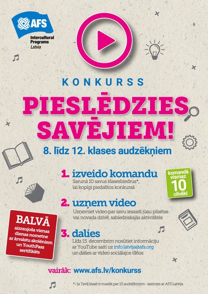 Konkurss jauniešiem