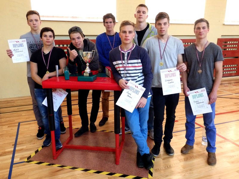 Cēsu Profesionālās vidusskolas sportistiem uzvara valsts mēroga sacensībās