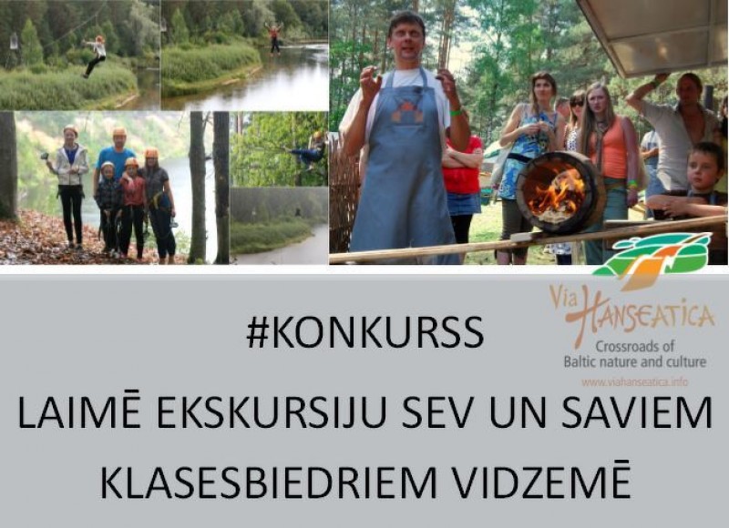 "Via Hanseatica" zīmējumu konkursā klases aicina zīmēt arī Cēsu pili