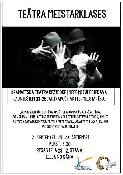 Aktiermeistarības apguve pie režisores Ineses Mičules